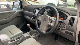 2008 Nissan Navara D40 ST-X (4x4) Blue 6 Speed Manual King Cab Chassis