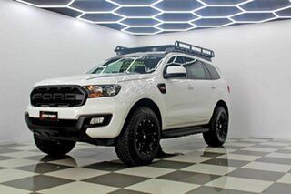 2017 Ford Everest UA MY18 Ambiente (RWD 7 Seat) White 6 Speed Automatic SUV