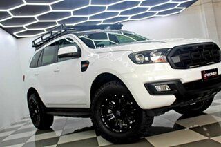 2017 Ford Everest UA MY18 Ambiente (RWD 7 Seat) White 6 Speed Automatic SUV.