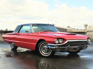 1964 Ford Thunderbird Red 3 Speed Automatic Hardtop.