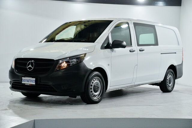 Used Mercedes-Benz Vito 447 MY20 114CDI SWB 7G-Tronic + Brooklyn, 2020 Mercedes-Benz Vito 447 MY20 114CDI SWB 7G-Tronic + White 7 Speed Sports Automatic Van