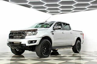 2018 Ford Ranger PX MkII MY18 XLT 3.2 (4x4) Silver 6 Speed Automatic Double Cab Pick Up