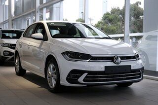 2024 Volkswagen Polo AE MY24 85TSI DSG Style Pure White 7 Speed Sports Automatic Dual Clutch.