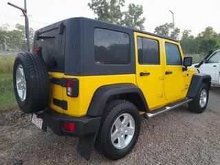 2009 Jeep Wrangler JK MY2010 Unlimited Sport Yellow 4 Speed Automatic Softtop