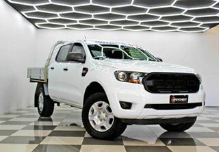 2018 Ford Ranger PX MkIII MY19 XL 3.2 (4x4) White 6 Speed Automatic Double Cab Chassis.