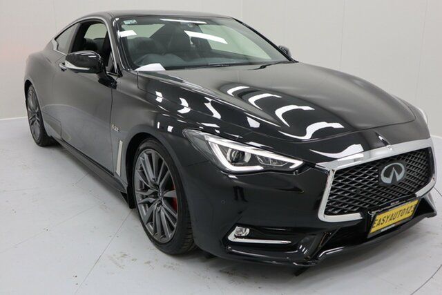 Used Infiniti Q60 V37 Red Sport Castle Hill, 2017 Infiniti Q60 V37 Red Sport Black 7 Speed Sports Automatic Coupe