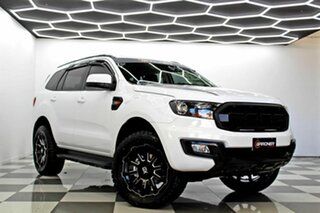 2018 Ford Everest UA II MY19 Ambiente (RWD 5 Seat) White 6 Speed Automatic SUV.