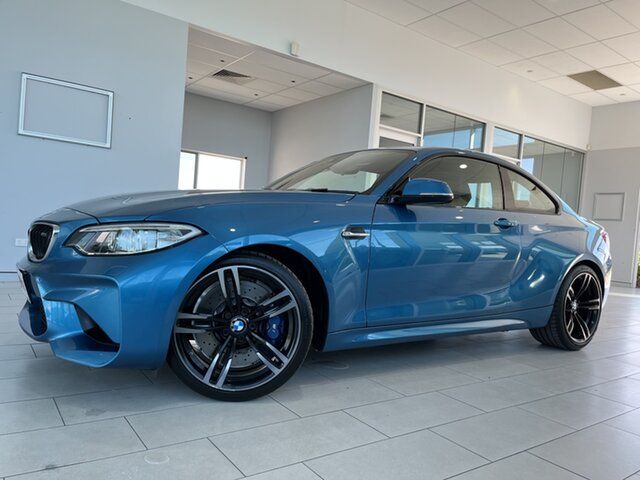 Used BMW M2 F87 D-CT Garbutt, 2017 BMW M2 F87 D-CT Blue 7 Speed Sports Automatic Dual Clutch Coupe