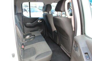 2012 Nissan Navara D40 MY12 ST (4x4) White 6 Speed Manual Dual Cab Pick-up