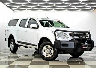 2015 Holden Colorado RG MY16 LS (4x4) White 6 Speed Automatic Crew Cab Chassis.