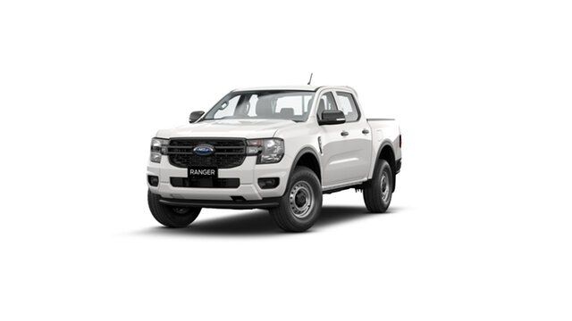 New Ford Ranger PY 2024.00MY XL Hyde Park, 2023 Ford Ranger PY 2024.00MY XL Arctic White 10 Speed Sports Automatic Double Cab Pick Up