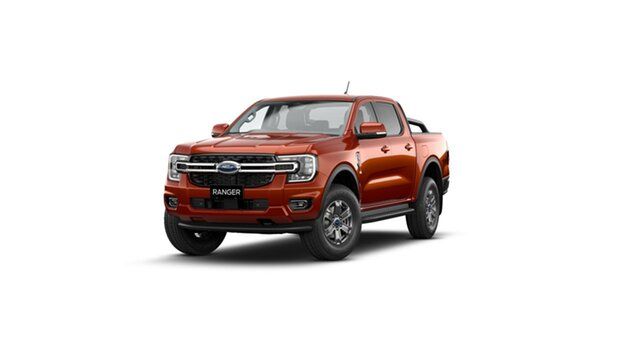 New Ford Ranger PY 2024.00MY XLT Clarkson, 2024 Ford Ranger PY 2024.00MY XLT Sedona Orange 10 Speed Sports Automatic Double Cab Pick Up