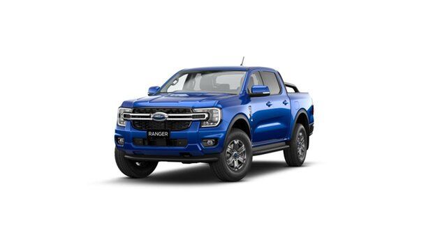 New Ford Ranger PY 2024.00MY XLT Hi-Rider Belconnen, 2024 Ford Ranger PY 2024.00MY XLT Hi-Rider Blue 10 Speed Sports Automatic Double Cab Pick Up