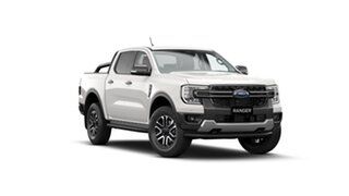 2023 Ford Ranger PY 2024.00MY Sport Arctic White 10 Speed Sports Automatic Double Cab Pick Up