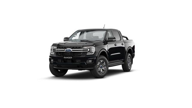 New Ford Ranger PY 2024.00MY XLT Hi-Rider St Marys, 2024 Ford Ranger PY 2024.00MY XLT Hi-Rider Shadow Black 10 Speed Sports Automatic Double Cab Pick Up