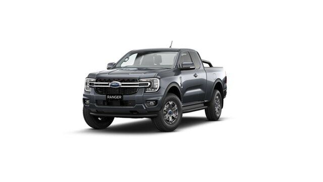 New Ford Ranger PY 2024.00MY XLT Beaudesert, 2023 Ford Ranger PY 2024.00MY XLT Meteor Grey 10 Speed Sports Automatic Super Cab Pick Up