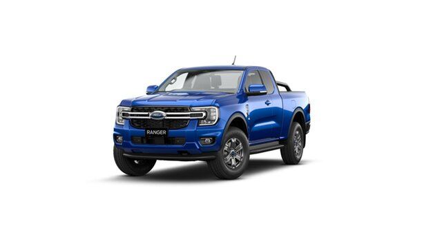 New Ford Ranger PY 2022MY XLT Chullora, 2022 Ford Ranger PY 2022MY XLT Blue Lightning 10 Speed Sports Automatic Super Cab Pick Up