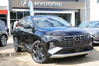 2023 Hyundai Tucson NX4.V2 MY24 Elite AWD N Line Black 8 Speed Sports Automatic Wagon.