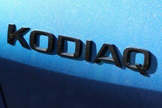 2023 Skoda Kodiaq NS MY24 (phase 1) RS (4x4) 180TSI Race Blue 7 Speed Automatic Wagon
