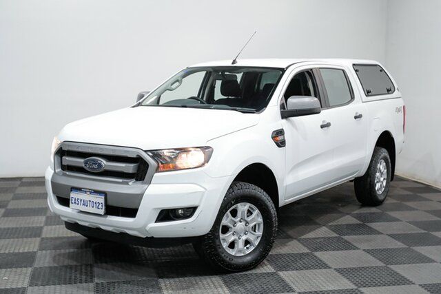 Used Ford Ranger PX MkII 2018.00MY XLS Double Cab Edgewater, 2018 Ford Ranger PX MkII 2018.00MY XLS Double Cab White 6 Speed Sports Automatic Utility