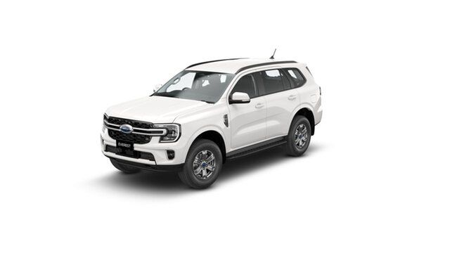 New Ford Everest UB 2024.00MY Ambiente Ebbw Vale, 2023 Ford Everest UB 2024.00MY Ambiente Arctic White 10 Speed Sports Automatic SUV
