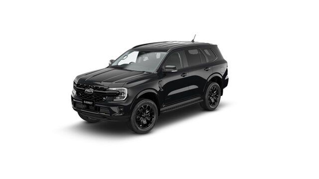 New Ford Everest UB 2024.00MY Sport RWD Clarkson, 2024 Ford Everest UB 2024.00MY Sport RWD Absolute Black 10 Speed Sports Automatic SUV