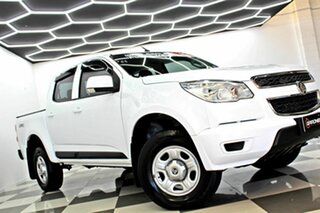 2015 Holden Colorado RG MY16 LS (4x4) White 6 Speed Automatic Crew Cab Pickup.