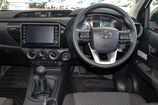 2022 Toyota Hilux GUN125R Workmate Double Cab Glacier White 6 Speed Manual Utility