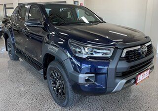 2022 Toyota Hilux GUN126R Rogue Double Cab Blue 6 Speed Sports Automatic Utility