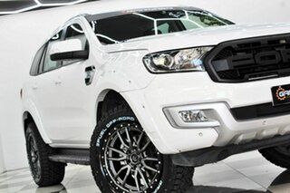 2018 Ford Everest UA MY18 Trend (RWD) (5 Yr) White 6 Speed Automatic SUV.