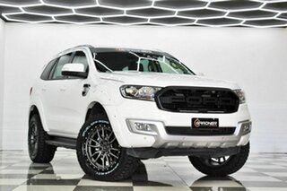 2018 Ford Everest UA MY18 Trend (RWD) (5 Yr) White 6 Speed Automatic SUV.