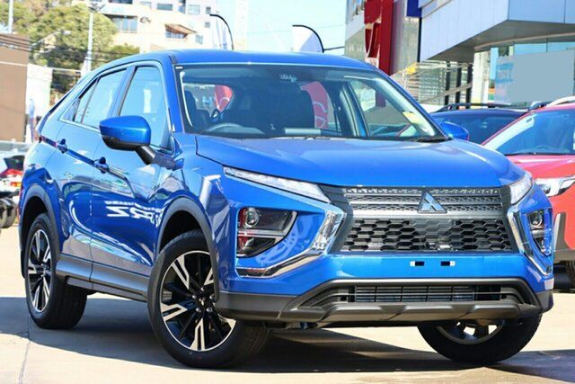 New Mitsubishi Eclipse Cross YB MY22 ES 2WD Gladstone, 2023 Mitsubishi Eclipse Cross YB MY22 ES 2WD Lightning Blue 8 Speed Constant Variable Wagon