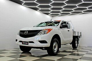 2012 Mazda BT-50 XT Hi-Rider (4x2) White 6 Speed Manual Freestyle Cab Chassis