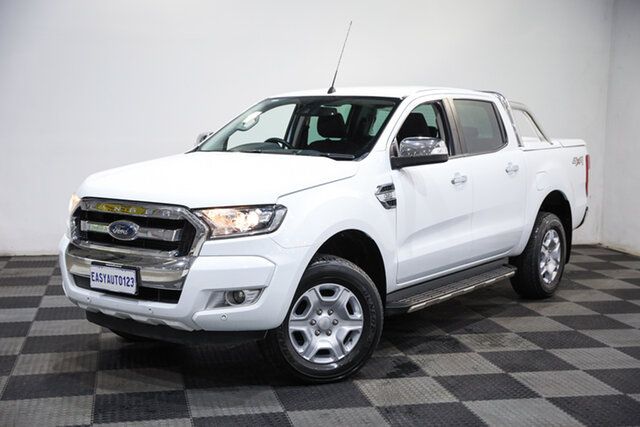 Used Ford Ranger PX MkII 2018.00MY XLT Double Cab Edgewater, 2018 Ford Ranger PX MkII 2018.00MY XLT Double Cab White 6 Speed Sports Automatic Utility