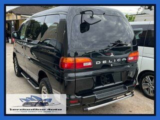 2004 Mitsubishi Delica PD6W Spacegear Black Automatic Van Wagon.