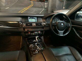 2010 BMW 5 Series F10 520d Steptronic White 8 Speed Sports Automatic Sedan.