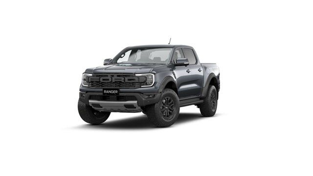 New Ford Ranger PY 2024.00MY Raptor Rockingham, 2023 Ford Ranger PY 2024.00MY Raptor Meteor Grey 10 Speed Sports Automatic Double Cab Pick Up