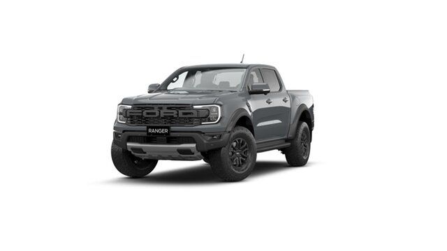 New Ford Ranger PY 2024.00MY Raptor Emerald, 2023 Ford Ranger PY 2024.00MY Raptor Conquer Grey 10 Speed Sports Automatic Double Cab Pick Up