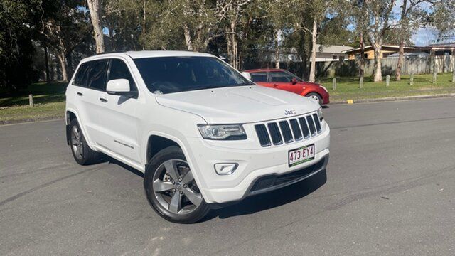 Used Jeep Grand Cherokee WK MY14 Limited (4x4) Underwood, 2013 Jeep Grand Cherokee WK MY14 Limited (4x4) White 8 Speed Automatic Wagon