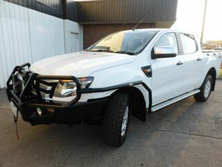 2015 Ford Ranger PX XLS Double Cab White 6 Speed Sports Automatic Utility.