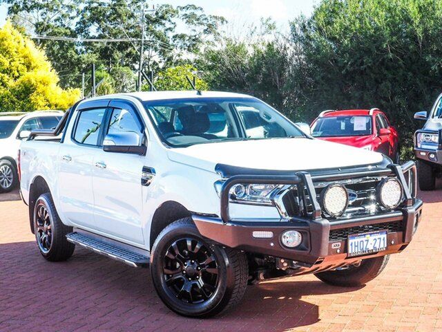 Used Ford Ranger PX MkII XLT Double Cab Gosnells, 2017 Ford Ranger PX MkII XLT Double Cab White 6 Speed Sports Automatic Utility
