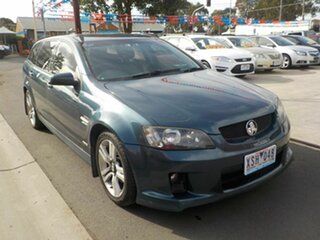 2010 Holden Commodore VE II SV6 Green 6 Speed Automatic Sportswagon.