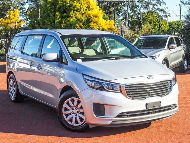 Used Kia Carnival YP MY18 S Gosnells, 2017 Kia Carnival YP MY18 S Silver 6 Speed Sports Automatic Wagon