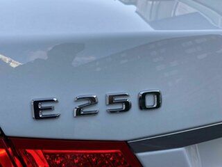 2011 Mercedes-Benz E-Class W212 E250 CDI BlueEFFICIENCY Avantgarde White 5 Speed Sports Automatic