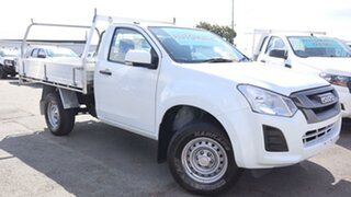 2017 Isuzu D-MAX MY17 SX 4x2 High Ride White 6 Speed Sports Automatic Cab Chassis
