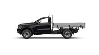 2023 Ford Ranger PY 2022MY XL Shadow Black 10 Speed Sports Automatic Single Cab Chassis.