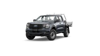 2024 Ford Ranger PY 2024.00MY XL Hi-Rider Meteor Grey 6 Speed Sports Automatic Double Cab Chassis.