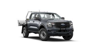 2024 Ford Ranger PY 2024.00MY XL Hi-Rider Meteor Grey 6 Speed Sports Automatic Double Cab Chassis