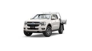 2023 Ford Ranger PY 2024.00MY XLT Double Cab Arctic White 10 Speed Sports Automatic