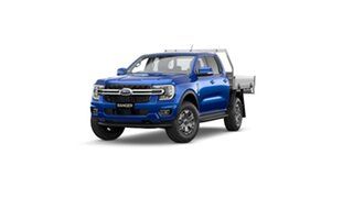 2023 Ford Ranger PY 2024.00MY XLT Double Cab Blue Lightning 10 Speed Sports Automatic.